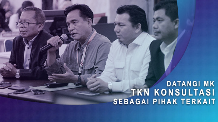 Datangi MK, TKN Konsultasikan Pihak Terkait