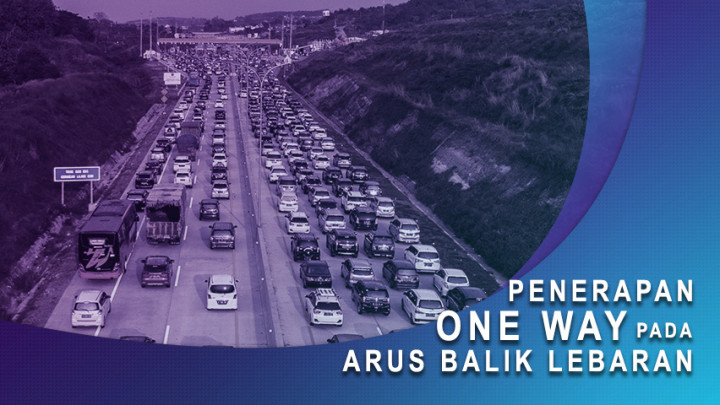 Penerapan One Way pada Arus Balik Lebaran