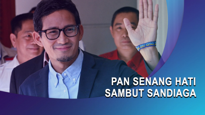 PAN Senang Hati Sambut Sandiaga
