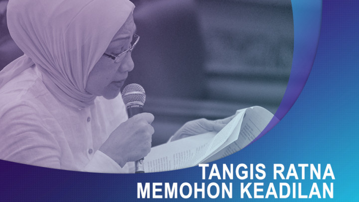 Berderai Air Mata, Ratna Sarumpaet Memohon Keadilan