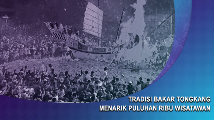 Tradisi Bakar Tongkang Menarik Puluhan Ribu Wisatawan