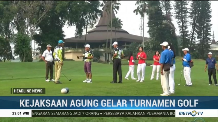 Kejaksaan Agung Gelar Turnamen Golf