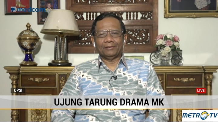 Mahfud MD Sebut BPN Seharusnya Buktikan Klaim 52% Suara