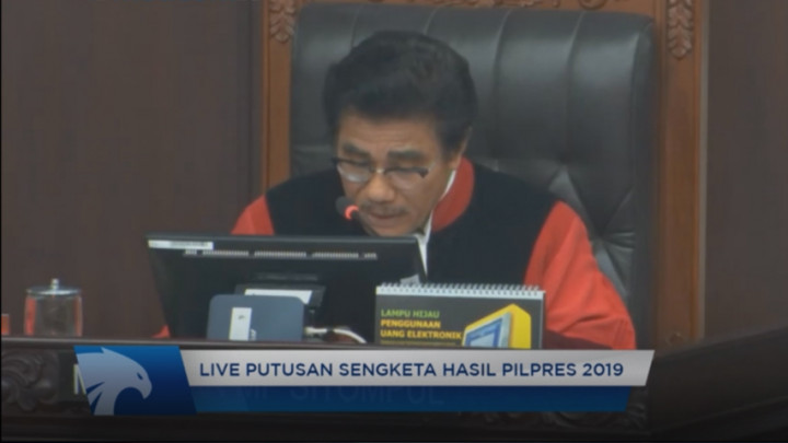 Putusan Sengketa Hasil Pilpres 2019 : MK menyatakan nol suara merupakan hal yang mustahil adalah tidak terbukti