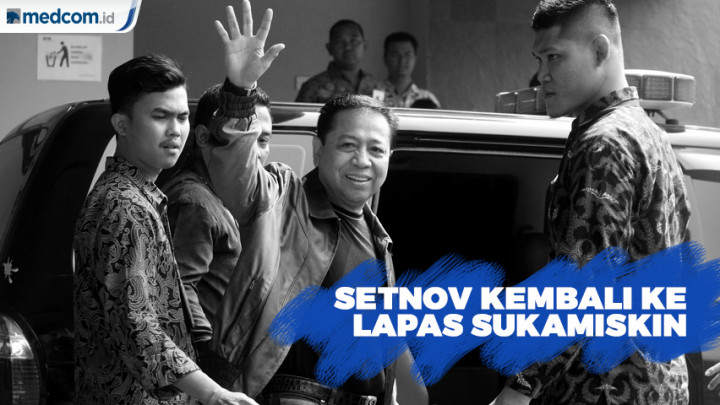 Setya Novanto Kembali ke Lapas Sukamiskin