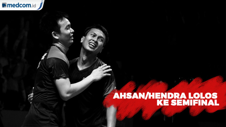 Ahsan/Hendra Raih Tiket Semifinal Indonesia Open