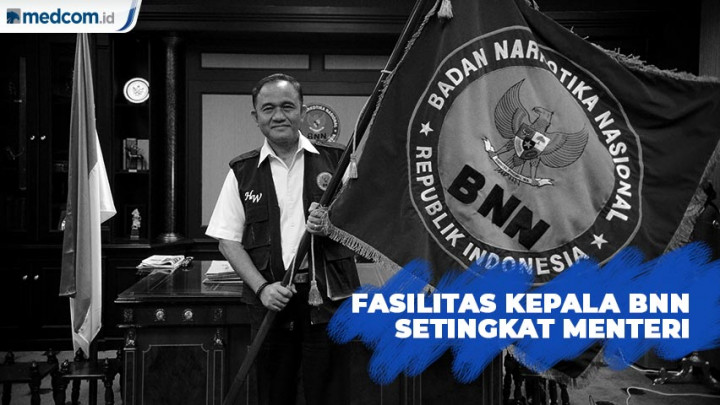 Kepala BNN Diberi Hak dan Fasilitas Setingkat Menteri