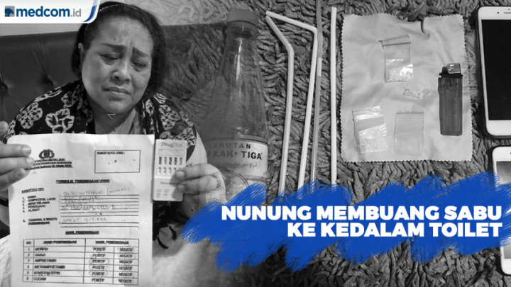 Panik, Nunung Buang Sabu ke Toilet