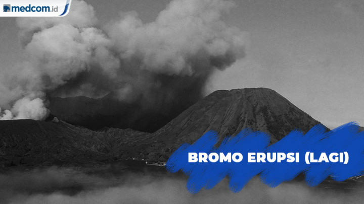 Bromo Erupsi Lagi, Masyarakat Dilarang Mendekat