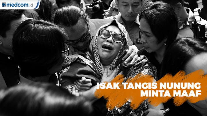 Isak Tangis Nunung Minta Maaf