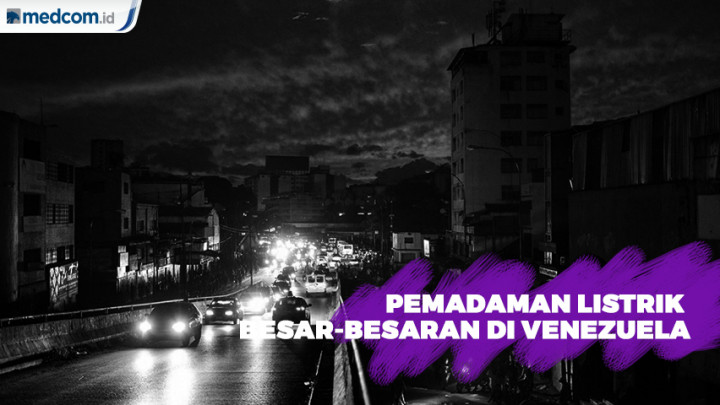 Pemadaman Listrik Besar-besaran, Venezuela Kembali Gelap