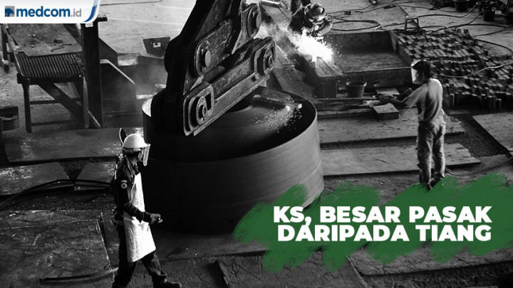 Krakatau Steel, Besar Pasak Daripada Tiang