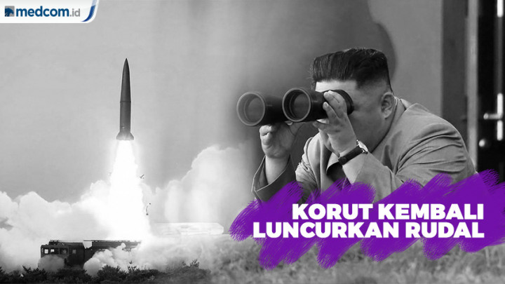 Penampakan Saat Korut Kembali Luncurkan Rudal