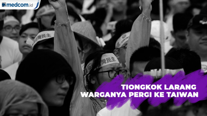 Warga Tiongkok Dilarang Lakukan Perjalanan Pribadi ke Taiwan
