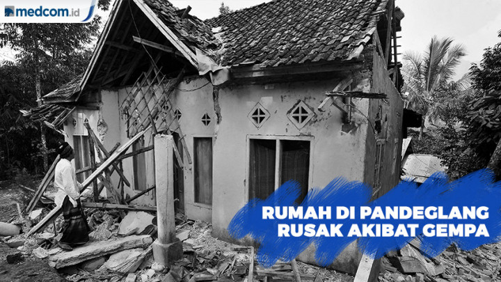 Data BPBD, 94 Rumah Mengalami Kerusakan di Pandeglang