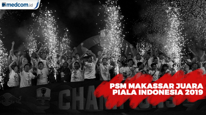 Final Piala Indonesia, PSM Makassar Taklukan Persija 2-0