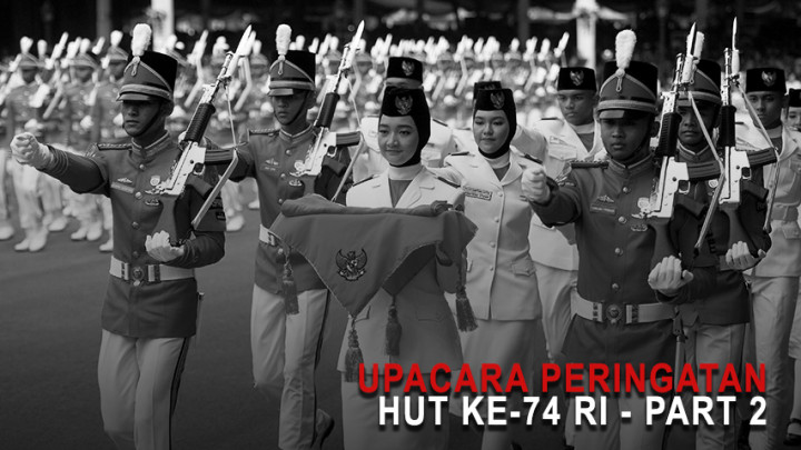 Upacara Peringatan HUT ke-74 RI - Part 2