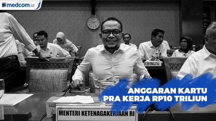 Pemerintah Anggarkan Rp10 Triliun untuk Kartu Pra Kerja