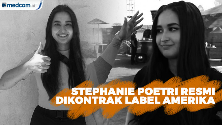 Stephanie Poetri Resmi Dikontrak Label Amerika