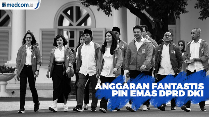 PSI Tolak Anggaran Rp1,33 M untuk Pin Emas Anggota DPRD DKI