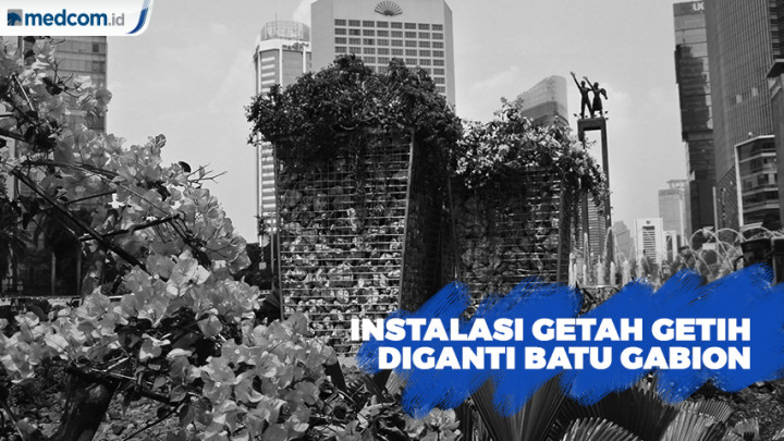 Pemprov DKI Hadirkan Instalasi baru Batu Gabion