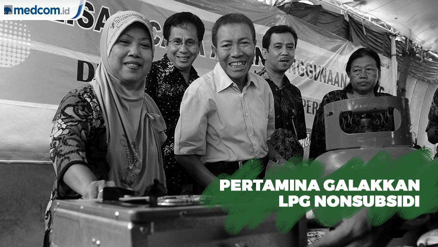 Pertamina Galakkan Penggunaan LPG Nonsubsidi