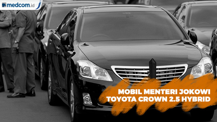Toyota Crown 2.5 Hybrid, Calon Mobil Menteri Jokowi