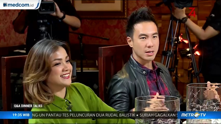 Nirina Zubir Pernah Anggap Daniel Mananta sebagai Kompetitornya