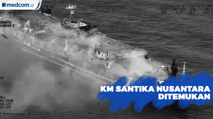 Detik-Detik Penemuan KM Santika Nusantara