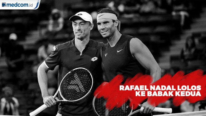 Rafael Nadal Singkirkan John Millman di Babak Pertama US Open 2019