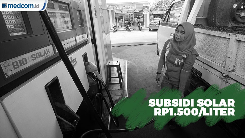 Subsidi Solar Ditetapkan Rp1.500/Liter