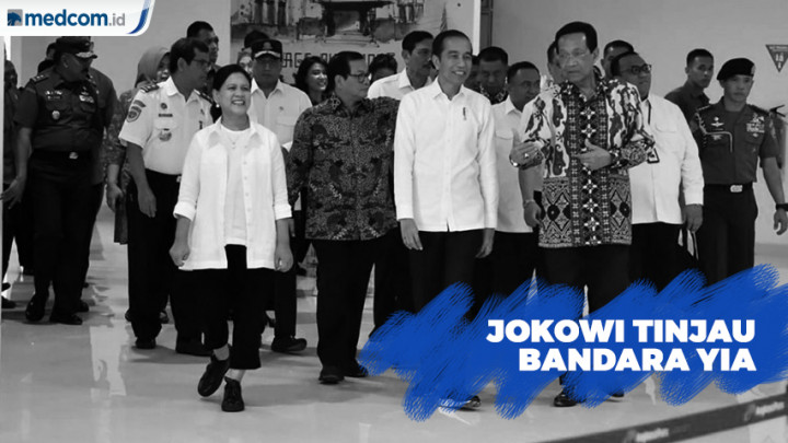 Kunjungan Kerja ke Yogyakarta, Jokowi Tinjau Bandara YIA