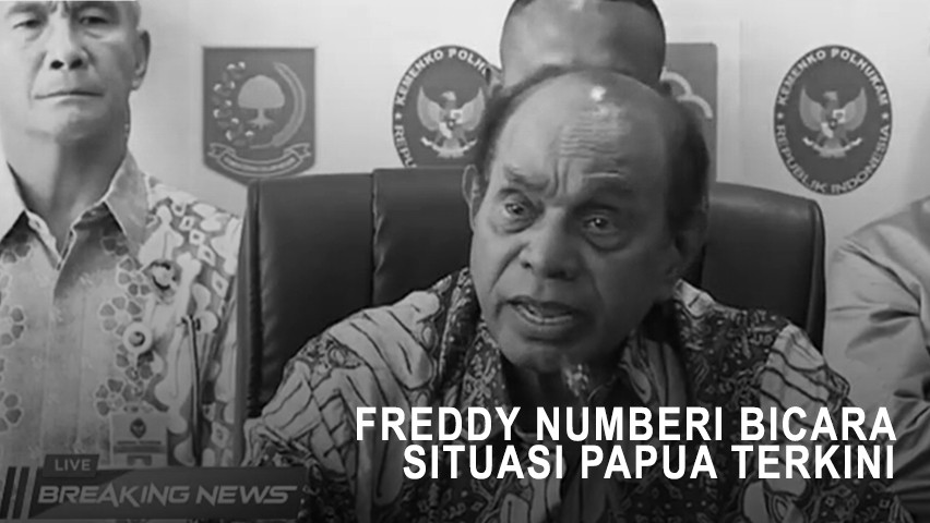 Freddy Numberi Bicara Situasi Papua Terkini