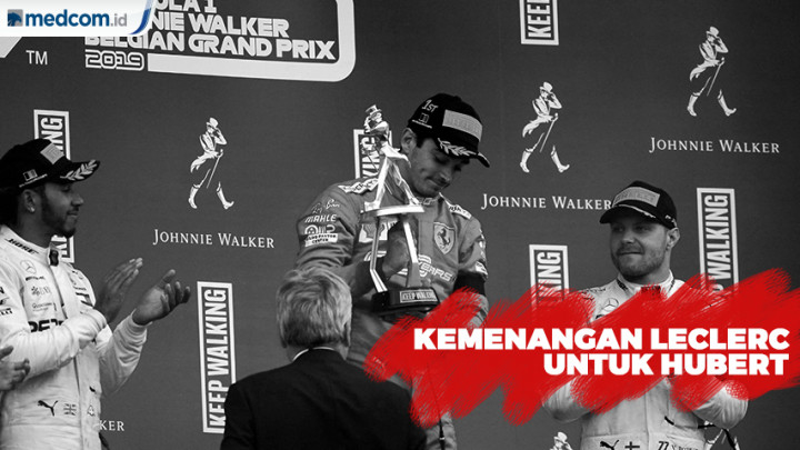 Kemenangan Leclerc di F1 GP Belgia Didedikasikan untuk Hubert