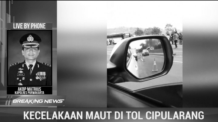 6 Tewas di Kecelakaan yang Melibatkan 16 Kendaraan di Tol Cipularang