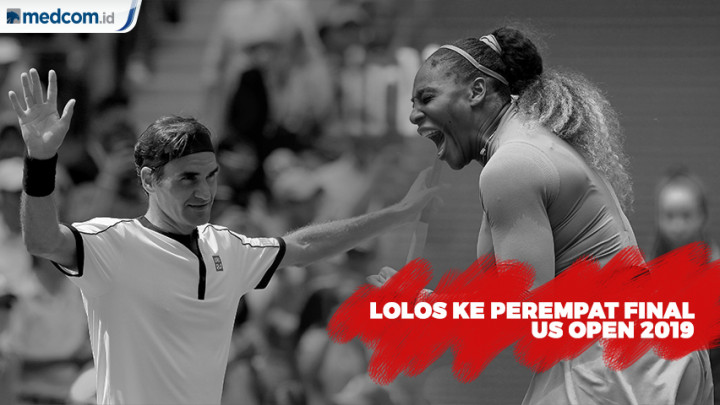 Serena dan Federer Lolos ke Perempat Final US Open