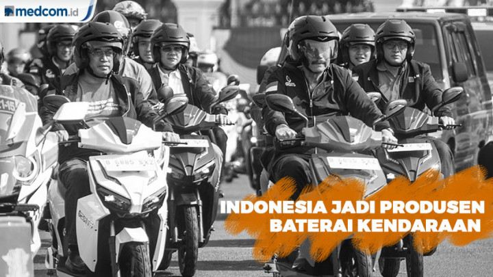 Bahan Baku Melimpah, Indonesia Jadi Produsen Baterai Kendaraan Listrik