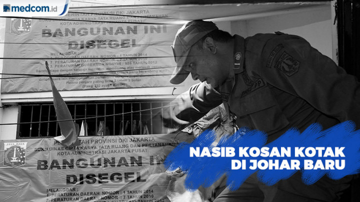 Kosan Kotak 2x1 di Johar Baru Ditutup