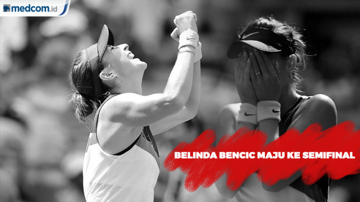 Belinda Bencic Maju ke Semifinal Pertama Grand Slam