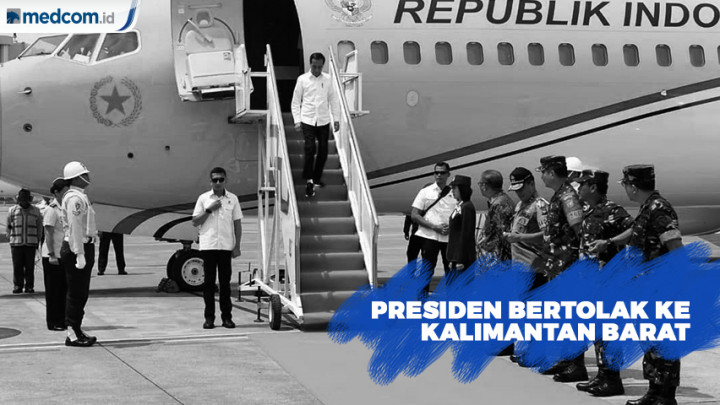 Presiden Jokowi Kunjungan Kerja ke Kalimantan Barat