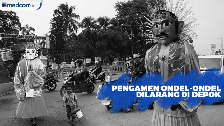 Pengamen Ondel-Ondel Dilarang di Depok