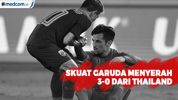 Skuat Garuda Menyerah 3-0 dari Thailand