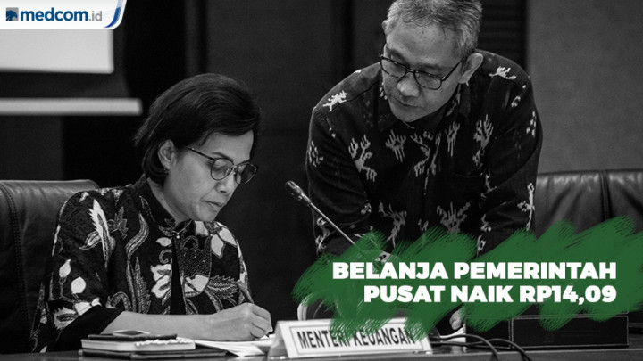 2020, Belanja Pemerintah Pusat Naik Rp14,09 Triliun