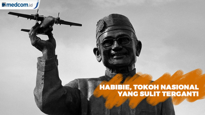 Habibie Dianggap Tokoh Nasional yang Sulit Terganti