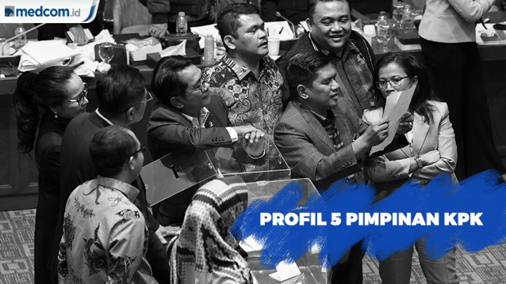 Profil 5 Pimpinan KPK Terpilih Periode 2019-2023