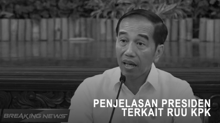 Penjelasan Presiden Terkait RUU KPK