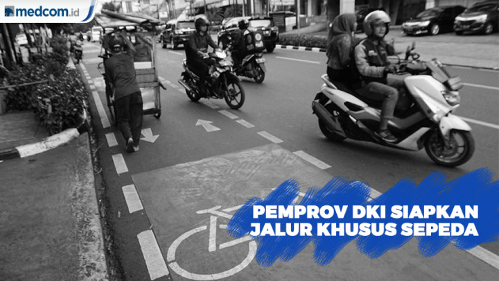 Jalur Khusus Sepeda Ditargetkan Rampung Akhir 2019