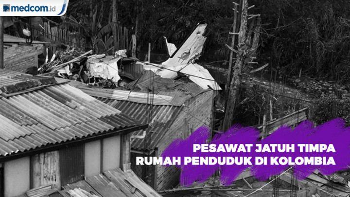 Pesawat Jatuh Timpa Rumah Penduduk, 7 Penumpang Tewas