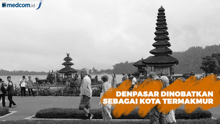 Denpasar Jadi Kota Termakmur di Indonesia
