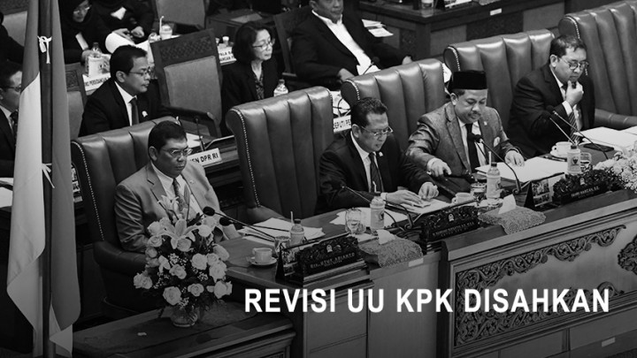 Revisi UU KPK Disahkan